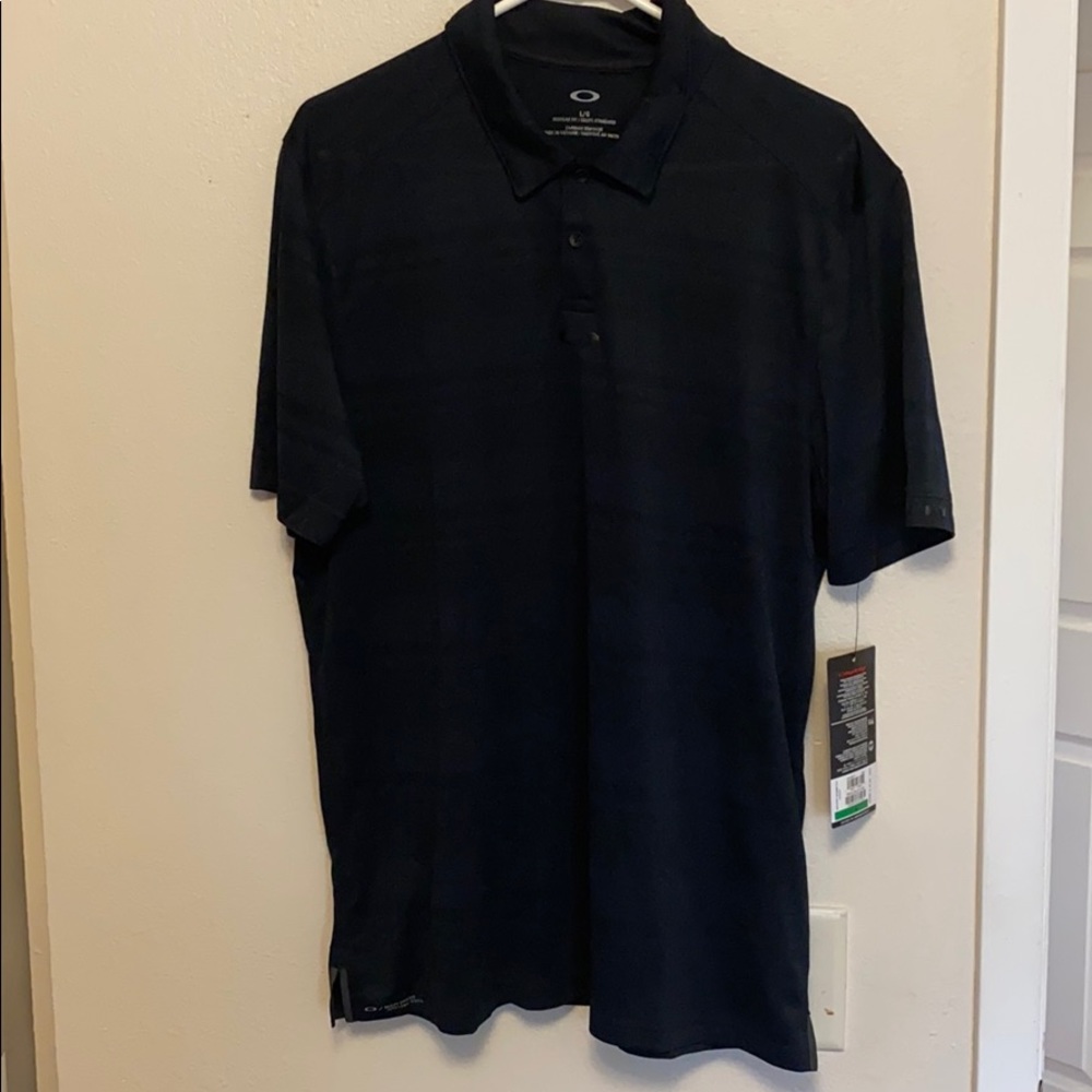 Black Polo golf tee
